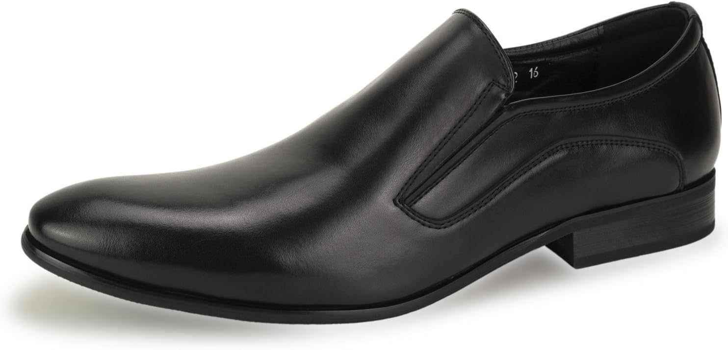 SANTINO Men Dress Wedding Smart Office Formal Casual Slip On Leather Shoes Size