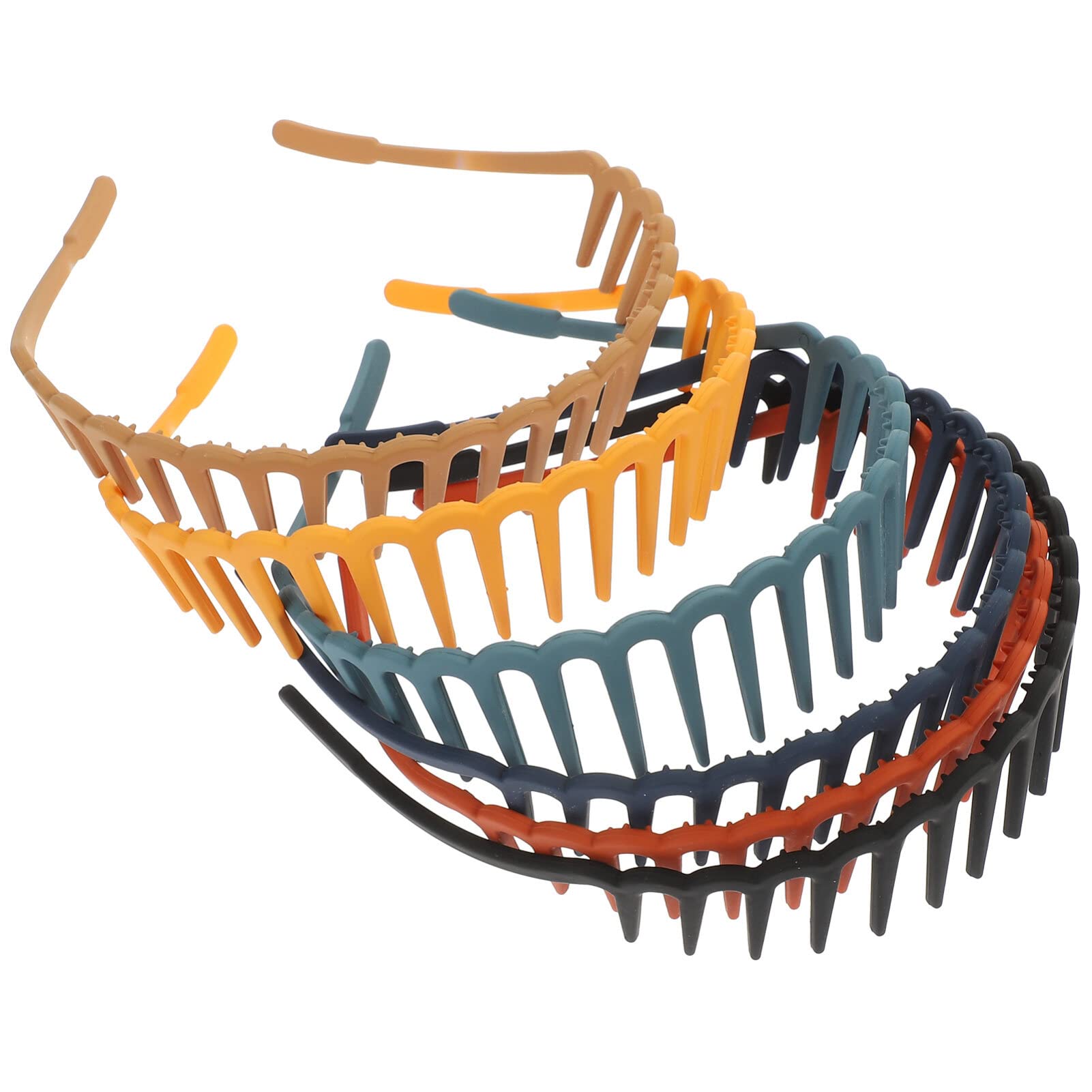 Lurrose Shark Tooth Headband 6pcs Plastic Tooth Headbands Shark Tooth s for Women Working Runnnig Shark Tooth Hair Band