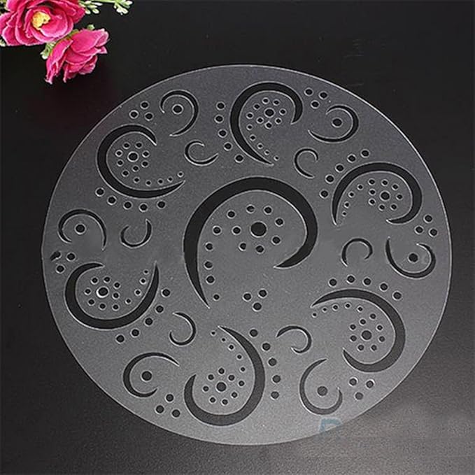 Napravi Rs Lot De 4 Pochoirs Moules A Glacage Pour Gateau Danniversaire Tiramisu Patisserie Pochoirs A Gateaux