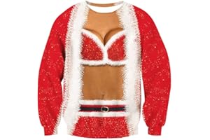 Leapparel Men&Women Ugly Christmas Sweater Funny Sweatshirt Long Sleeve Pullover