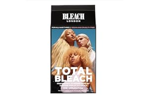BLEACH LONDON Total Bleach Kit - Salon Standard Bleach, Vegan, Cruelty Free, For All Hair Types, For Light & Dark Hair, Brightest Bleach Blonde