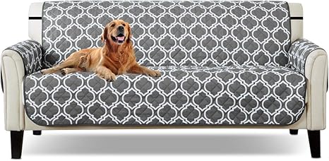 Amazon Petcute ソファーカバー ソファーシーツ 犬猫対策用マルチカバー 三人掛け 装着簡単 シンプルな模様 滑り止め 傷防止 爪とぎ防止 四季適用 洗える グレー ソファカバー マルチカバー オンライン通販