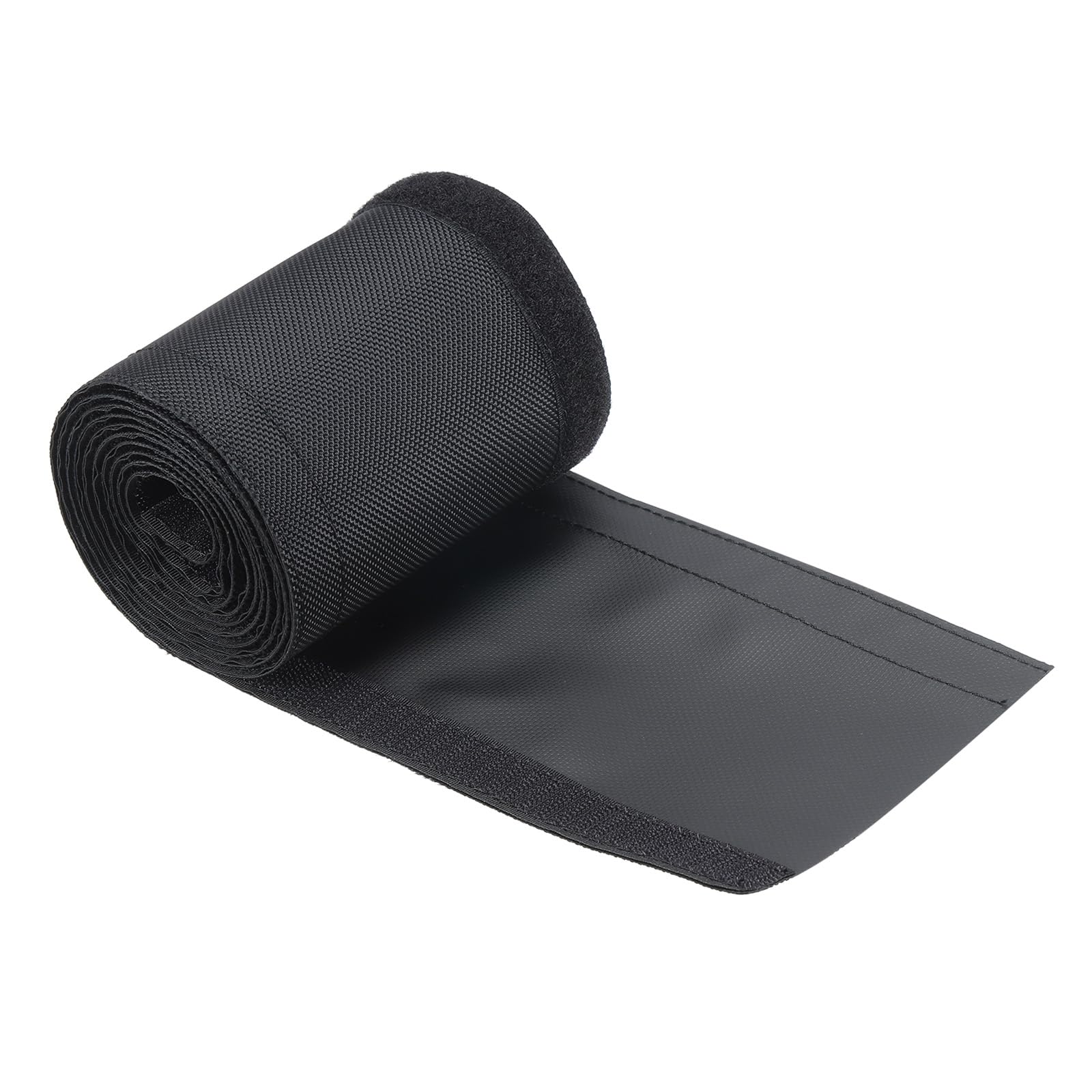 PATIKIL Cable Sleeve with Hook and Loop Fastener, 6.6 Ft x 4.72" Wire Manager Cord Protector Trolling Motor Cable Sleeve Dog Cat Cord Wrap Protector for Computer Wire