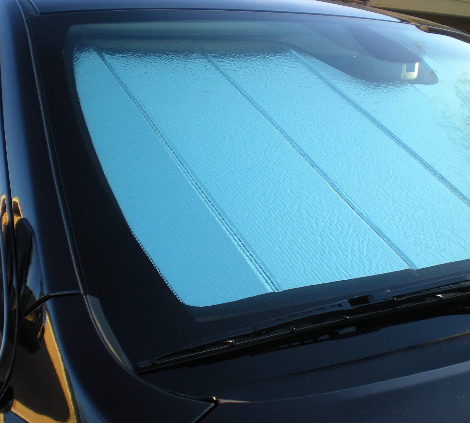 Folding Ultimate Windshield Sunshade for Alfa Romeo Giulia 2017 2018 2019 Custom Fit Sun Shade