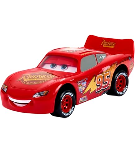 Rusteez Lightning McQueen トレーラー ミニカー Disney Pixar Cars - Rust-Eze Racing Centre Lightning McQueen