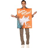 InSpirit Designs Adult QU!K CHANGE Dr. Seuss Horton Hears a Who! Book Cover Costume | Officially Licensed