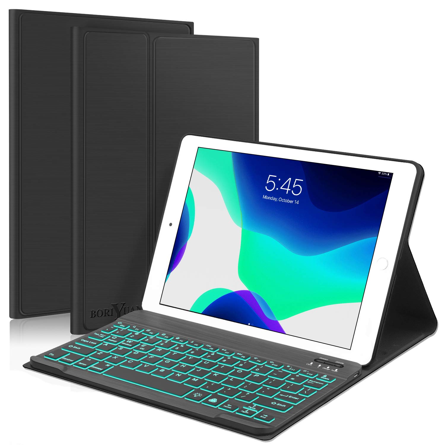 Mua New iPad 10.2 8th 7th Generation 2019 Keyboard Case, Boriyuan 7