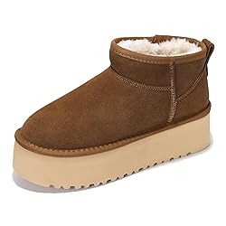 Project Cloud 100% Genuine Leather Ankle Boots for
