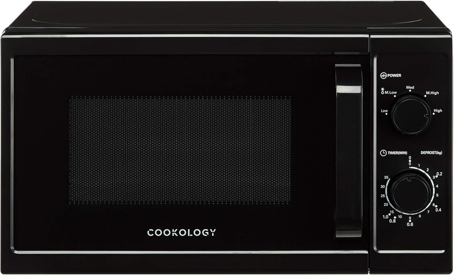 Cookology Microwave, 800W Freestanding, 20 Litre Capacity, 25cm