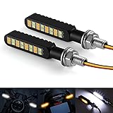 iFunyLED 2PCS Flowing LED Motorcycle Turn Signal