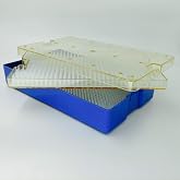 Big Sterilization Tray Box case Double Level Double Layered Tray Ophthalmic Eye ent Instrument