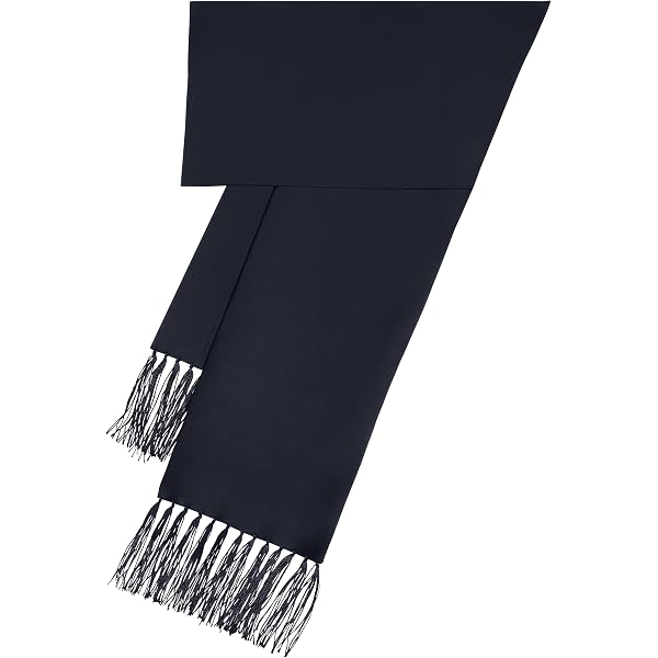 Men's Black Satin Formal Scarf – Classic Tuxedo & Opera Evening Accessory  with Hand-Tied Fringe – Elegant Black Tie Wrap for Weddings, Galas,  Theater, Holiday Events & Vintage Formal Attire at Amazon