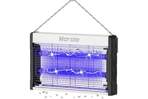 Morole Bug Zapper, Fly Zapper with Hanging Function, Indoor Outdoor Zapper Effectively Protect Food from Fly for Dinging Room