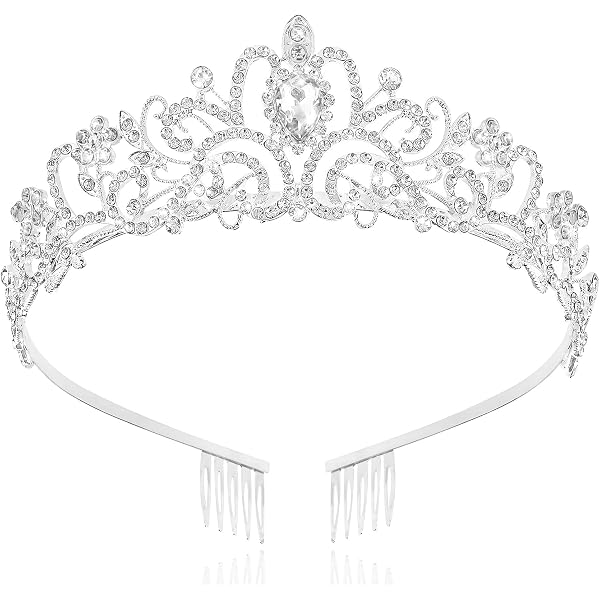 Tiara Per Compleanno 15 Anni, Forum Novelties, Argento Con Numero Rosa, Adatta Per Adulti, Divertente