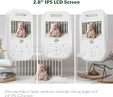 LeapFrog LF2413 Video Baby Monitor with Camera 2.8" IPS Screen 300m view 5