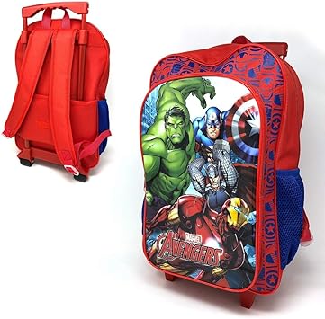 mochila ruedas vengadores