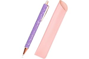 ARVAKR Craft Weeding Pen, Essential Adhesive Vinyl Tool, Precision Needle Retractable Pin Pen for Craft Weeding, Vinyl Air Release or Car Puncturing Installation, Purple Granule
