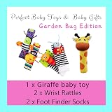 WGDE Toy Foot Finders & Wrist Rattles Infant Development Toys 0-9M view 6