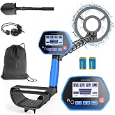 Metal Detector for Adults &amp; Kids, Consciot Metal Detector Kit Waterproof IP68, Outdoor Gold Detector with 8'' Search Coil, LCD Display, Metal &amp; Disc Mode, Beach &amp; Backyard Use, Gift for Boys &amp; Girls
