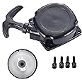 GOOFIT Pull Start Recoil Starter Replacement for 2 Stroke 43cc 47cc 49cc Tanaka Bladez Mini Pocket Bike X1 X2 X8 Xtreme Gas Scooters ATV Quad