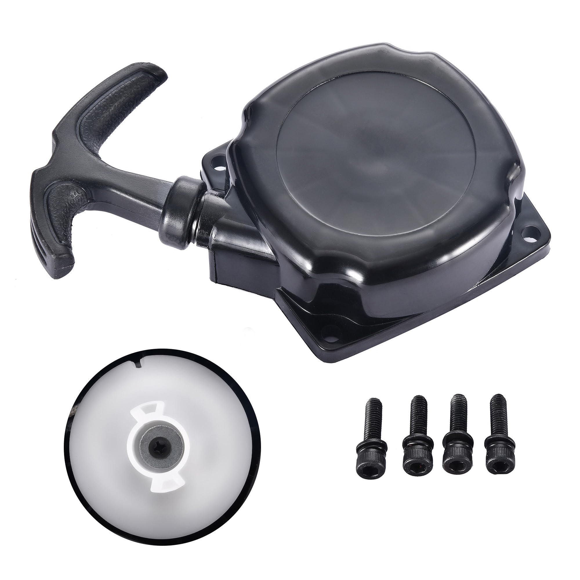 GOOFIT Motorcycle Pull Starter Launcher Replacement For 2 Stroke 43cc 47cc 49cc ATV Quad Dirt Bike Scooter