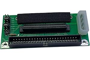 pizarra Adapter Card Converter Card Board Scsi SCA 80Pin to 68Pin to 50Pin IDE Hard Disk