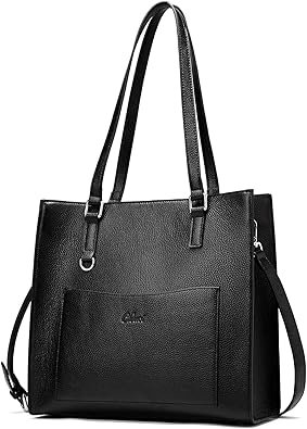 black leather designer bag