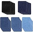 Patches for Jeans, Selizo 20 Pcs Iron on Patches Denim Jean Patches for Clothing Repair, Inside Jeans, 5 Colors (4.9" X 3.7")