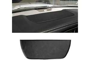 Auovo Dashboard Mat Liner for Ram Pickup 1500 2500 3500 2011-2018 Interior Accessories Car Dash Trim Rubber Pad Cover Soft Tray(1 PCS) (Black Trim)