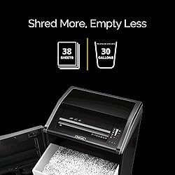 Fellowes PowerShred 425i 38-Sheet Strip-Cut