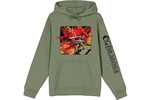 Dungeons & Dragons Vintage Photo Art Adult Olive Hoodie