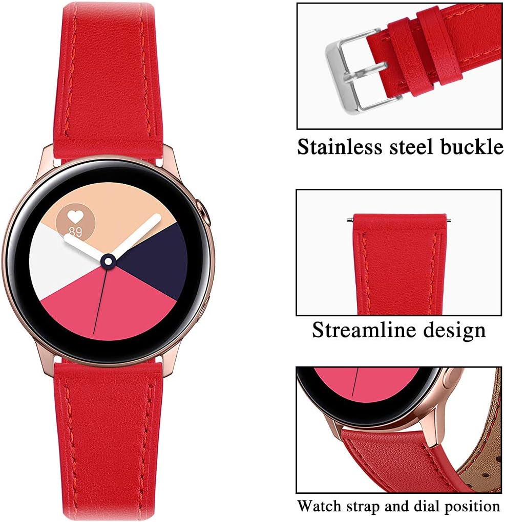 DEALELE Compatible with Samsung Galaxy Watch 5 / 5 Pro / Galaxy 4 / 4 Classic / Galaxy 3 41mm / Galaxy Watch 42mm / Active 2 - Image 4