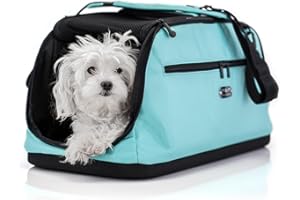 Sleepypod Air - Airline Approved Pet Carrier and Crash-Tested Car Seat for Cats and Dogs up to 18 lbs (Robin Egg Blue)