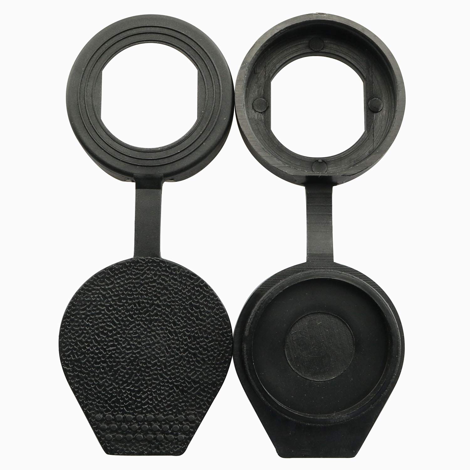 Photo 1 of JCBIZ 6pcs 22m Black Door Lock Dust Cover Rubber Waterproof Caps Prevent Dust, Enhance Cam Lock Life Plastic Material