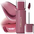 MILKTOUCH Jelly Fit Glow Lip Tint - Hydrating Lip Gloss with Long-Lasting Moisture, Color Stain, Lightweight Formula, Radiant Shine, Perfect for Daily Use, Korean Lip (09 Pine Mauve, 4ml)