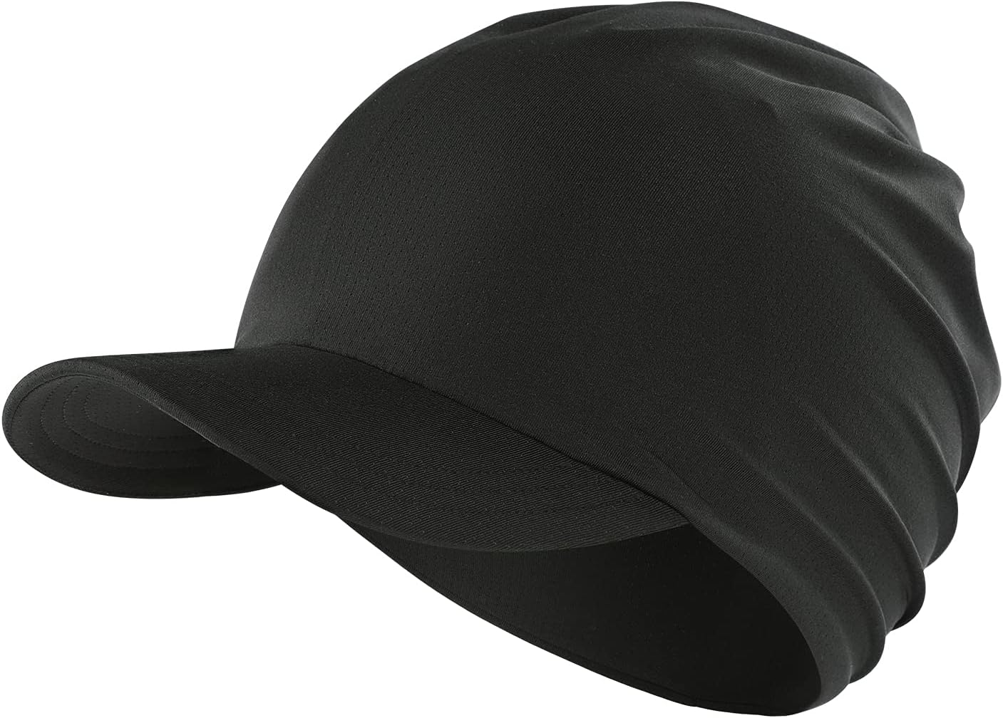 Arcweg Cycling Caps Biking Hat Uv-Protection Sweat Absorbent Cycling Hat Under Helmet Foldable Bicycle Helmet Liner Cap Golf Skull Cap for Men & Women Black: Clothing