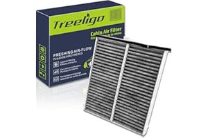 TREELIGO CF11811 Cabin Air Filter, Replacement for Mazda CX5 2013-2024 Mazda 6 2014-2021 Mazda 3 2014-2018, w/Upgraded Coconut Shell Activated Carbon, Car Passenger Compartment Air Filter