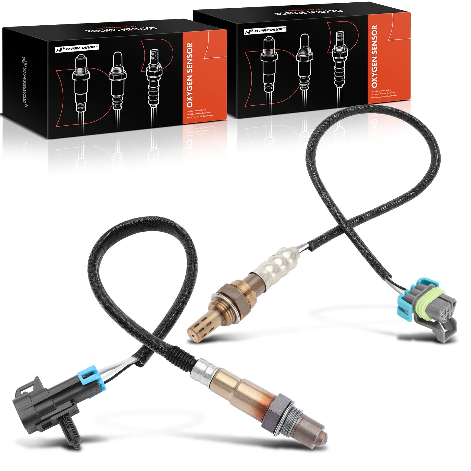 Photo 1 of *MISSING PARTS*
A-Premium Upstream and Downstream Heated O2 Oxygen Sensor Compatible with Chevy, GMC, Saturn, Pontiac Vehicles-Malibu Equinox Captiva Sport Terrain Solstice Aura Vue Sky G6, 2.4L, 2-PC Set, B1S1 B1S2