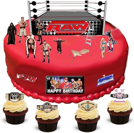 wrestling cake