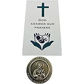 Westmon Works St Gerard Token and Prayer to Become Pregnant with Saint Prayer Holy Card Fertility Set