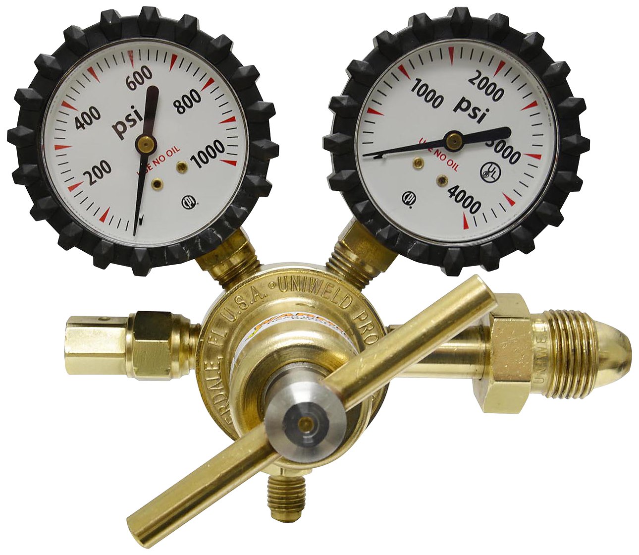 Uniweld RHP800 Nitrogen Regulator with 0800 psi Delivery Pressure, 2