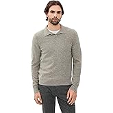 Vince Men's Boiled Cashmere Johnny Collar Sweater