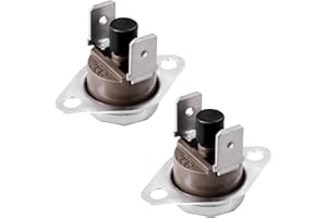 SEMZOHC 2 Pack Furnace Limit Switch 47-22861-01 Compatible with Rheem Furnaces RKHL-C120CL15E RKHL-C120CL22E RKHL-C120CM15E, Replaces L350 SRL350 Furnace Parts & Accessories Manual Reset, Open at 350F