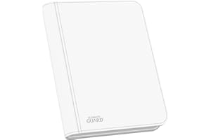 Ultimate Guard Zipfolio 160-8 Pocket Xenoskin White Display Album