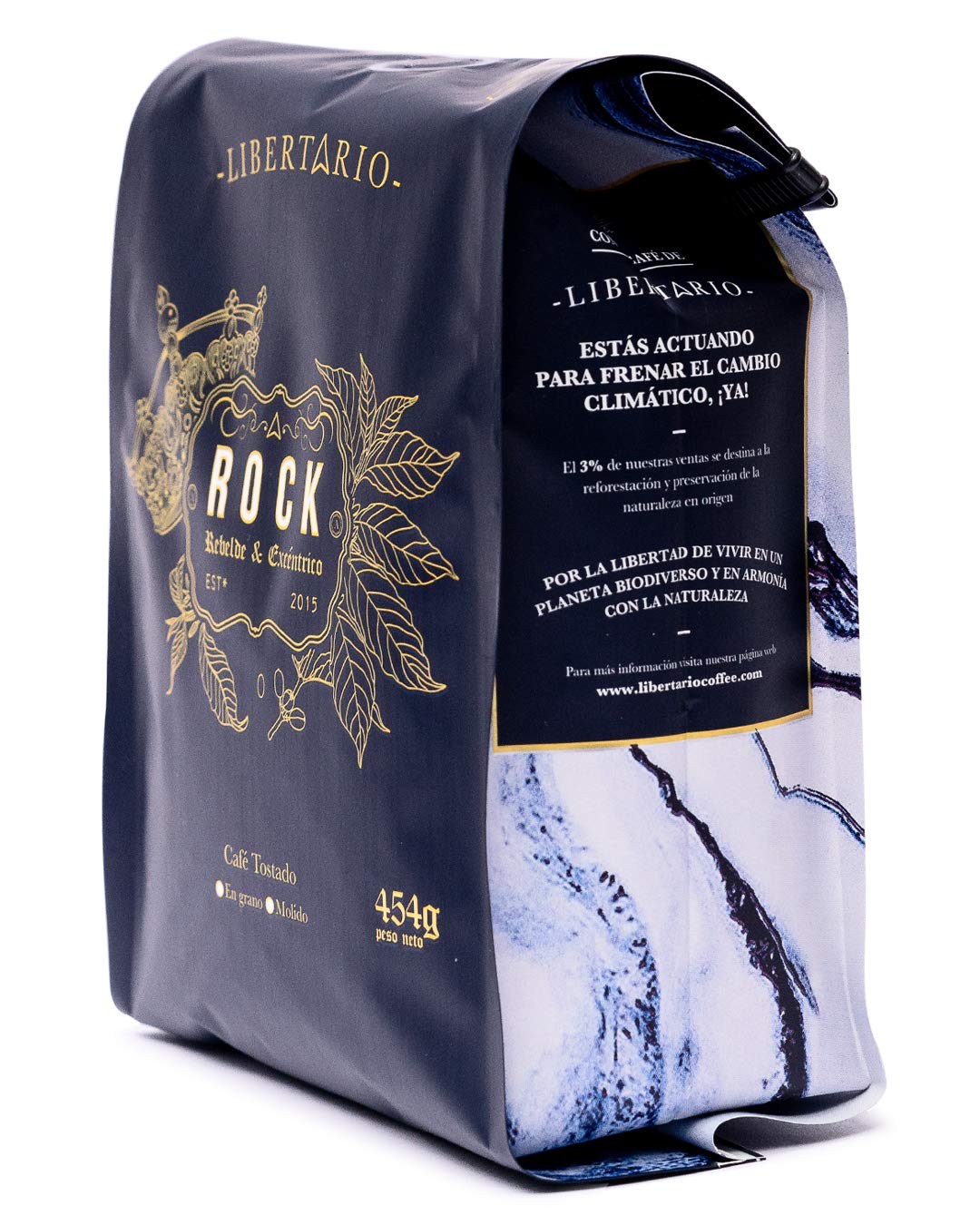 Rock Libertario Whole Bean Coffee Exotic Varietals 100% Arabica Medium Roast Fresh from Colombia (Ge