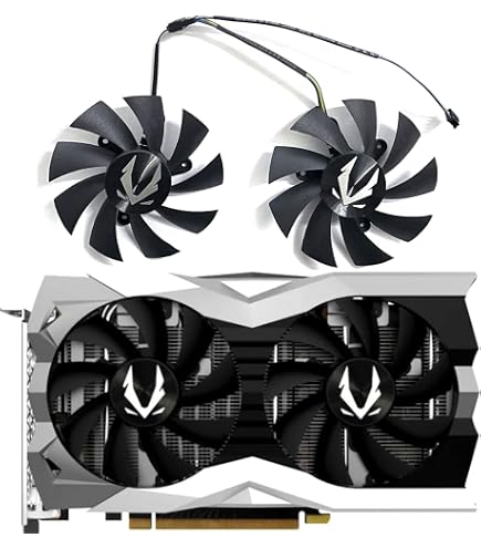 Ventilateur Carte Graphique 95mm Compatible MSI GTX 1660 / RTX 2060 / 2070 AERO ITX - Ventilateur Silencieux