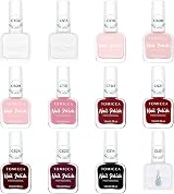 TOMICCA White Nail Polish 15ml Quick Dry Chip Resistant French Manicure view 6