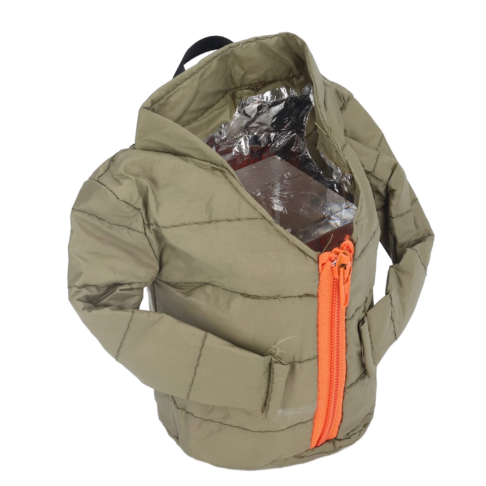 Beverage Cooler Jacket, Drink Insulation Covers, Insulated Can Cooler for Soda, Beer, Beverage (Green)