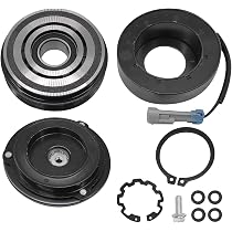 CoolTech A/C Compressor Clutch Kit - Aftermarket Replacement For AC Delco 15-40552 (6-Groove Pulley)