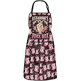 ZJXHPO Astarion Game Kitchen Apron Astarion BG3 Apron With Pocket Astarion’s Juice Box Kitchen Decor BG3 Housewarming Gift (Juice Box Apron)